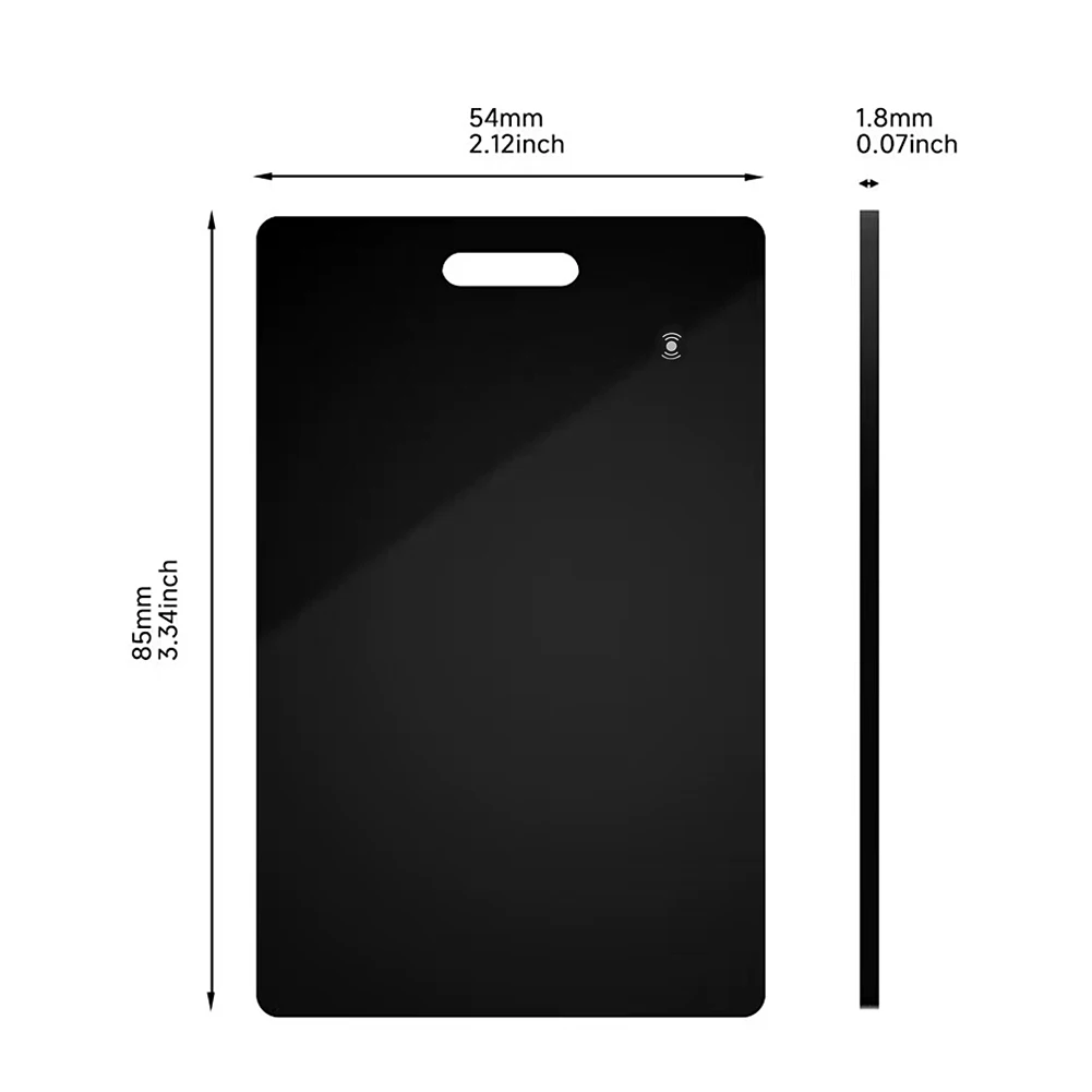 Wallet Tracker Card Apple Find My App IP68 Waterproof GPS Item Finder Item Locator Luggage Tag Purse Passport