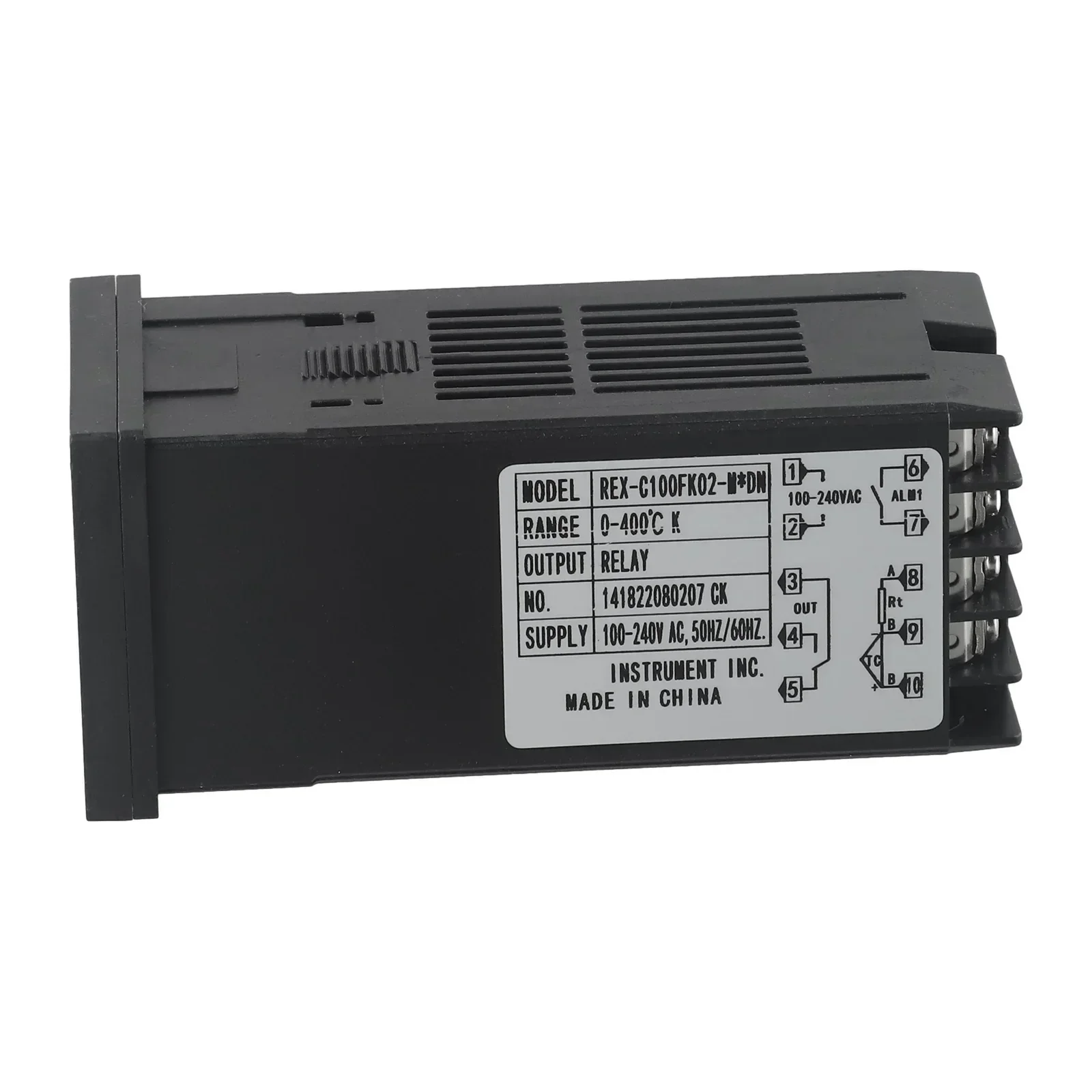 smart thermostat Display Controller Instruction Manual Intelligent REX-C100 M*DN Temperature Controller Thermostat 0-400℃ 48*48*86mm