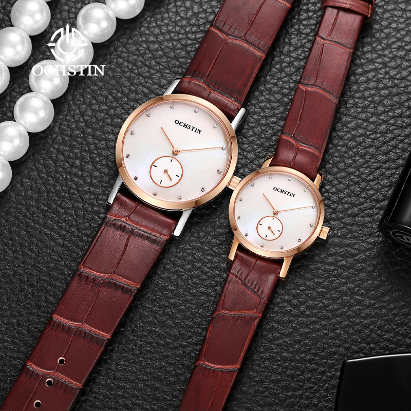 OCHSTIN New 2024 Parangon Perfect Series Fashion Hundred Japanese Ultra-thin Quartz Movement Women's Quartz Watches