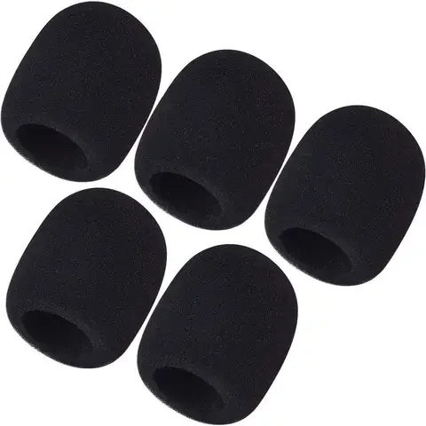 

Soft Thick Handheld Sponge Mic Foam Cover Fits Standard Microphones Windshield Windscreen For KTV Parties Conference Interviews