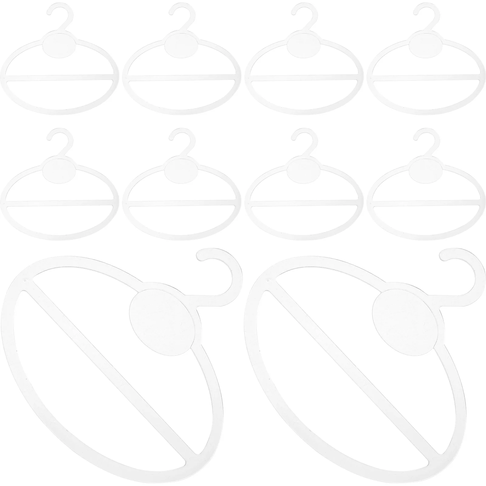 

Scarf Ring Hangers Circle Hooks Belt Hanger Plastic Neckties Shawl Scarves Ring Organizer Closet Space Saver Tie Belt Neckties