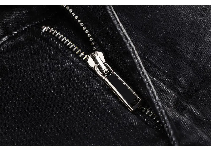 Street Designer Fashion Men Jeans Craftsmanship
