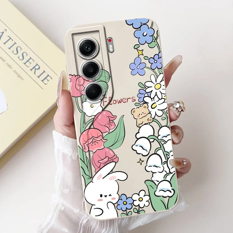 Elegant Butterfly Floral Soft Silicone Phone Case and Bumper