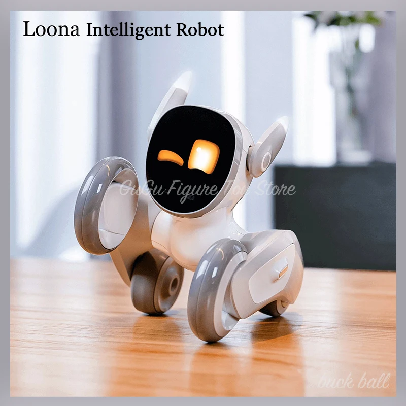 Intellect Pet Loona Robot Dog Ai Smart Robot Dog Robot Voice Robot Dog Pvc  Electronic Pet Dog Toy For Kid Christmas Presents