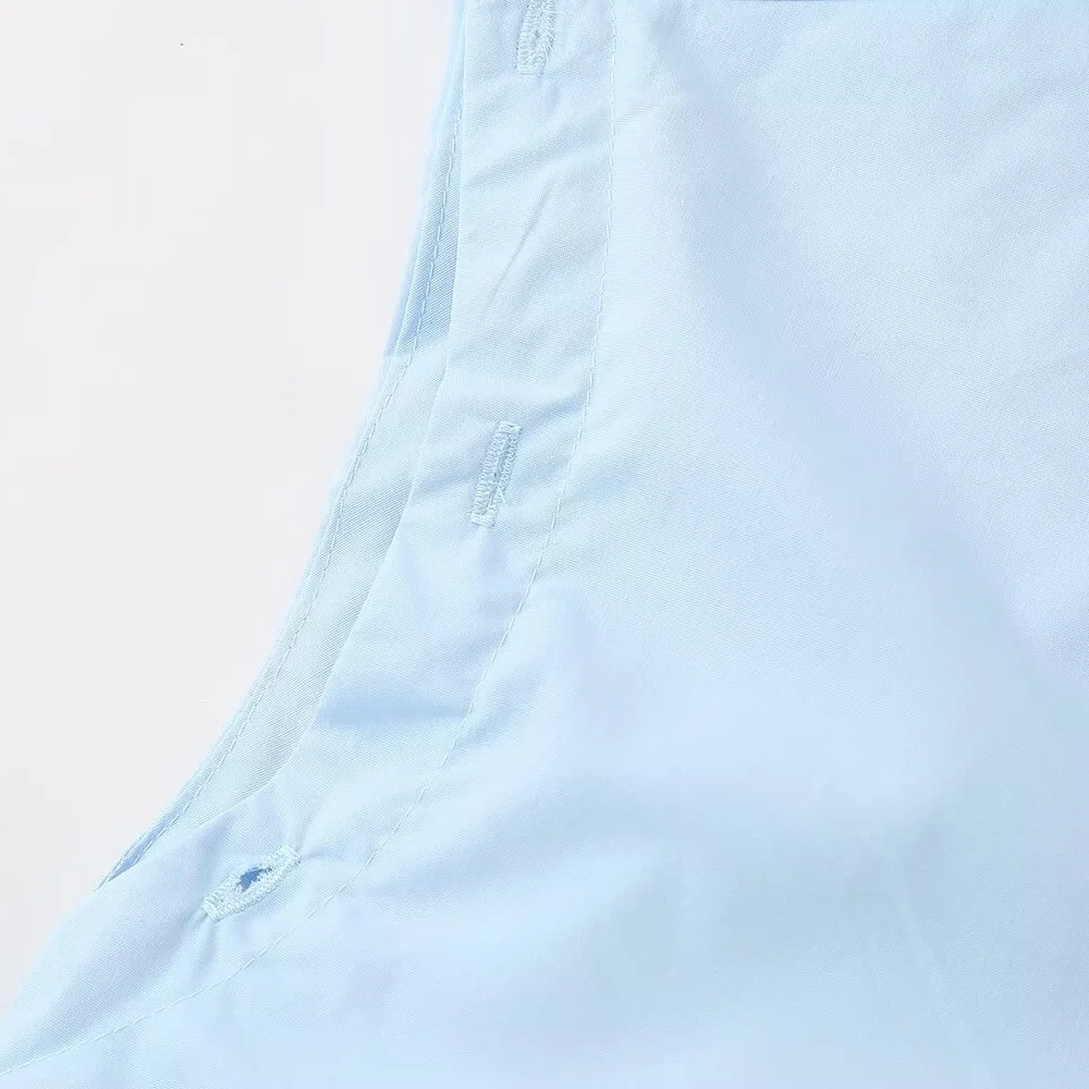 여성용 탈착식 슬리브 라펠 싱글 브레스트 셔츠, 세련된 캐주얼 셔츠, 용수철 및 여름, 2024 신상