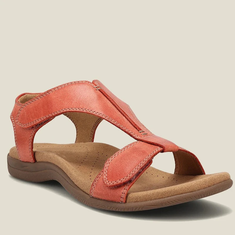 2022 Ankle Strap Lightweight Fashion Sandals Women Summer Open Toes Durable Soft Outdoor Beach Sandals For Women Retro Shoe