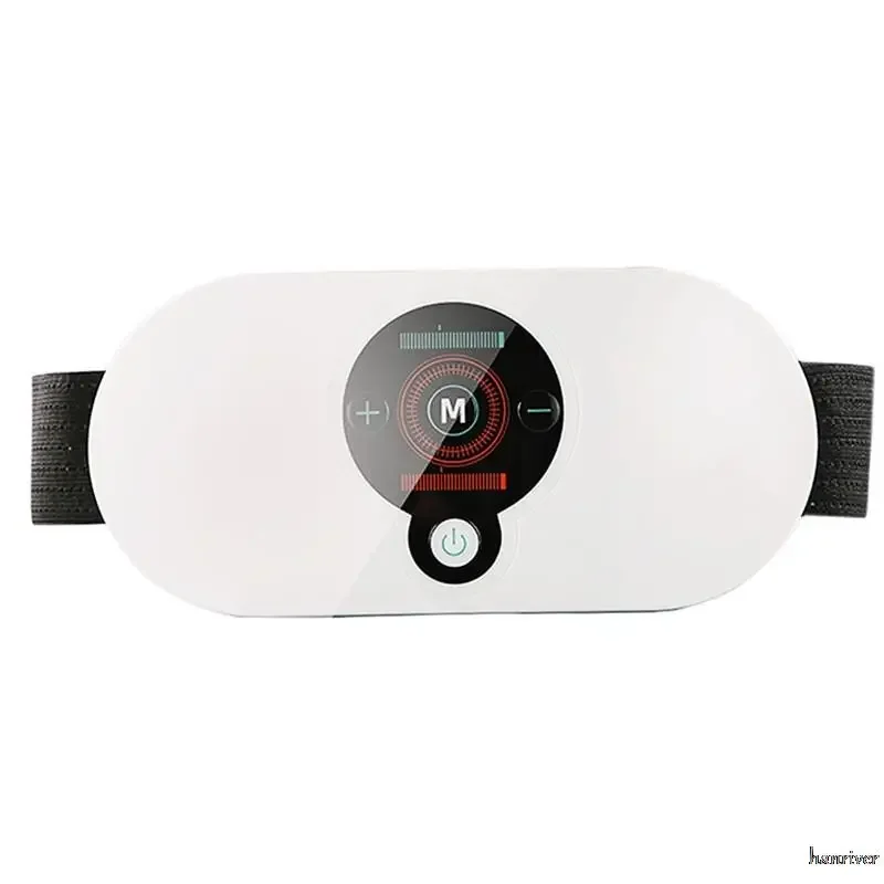 Smart Electric Waist Massager EMS Muscle Stimulation Pulse Body Sculpting Massager Vibration Heating Back Massager Body Shaping