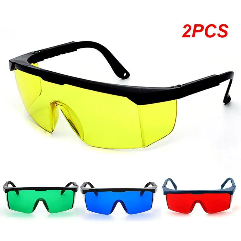 Laser goggles 2PCS Laser protection goggles 200nm-2000nm Laser safety glasses IPL-2 OD+4 Stylish protective glasses