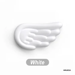 Ergonomic Memory Foam Keyboard and Mouse Set with Angel Wing Design (White short)