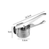Masher Ricer Press Mashed Potatoes Stainless Steel Crushing Puree Fruit Vegetable SqueezerJuicer Press Maker Kitchen Tools 6