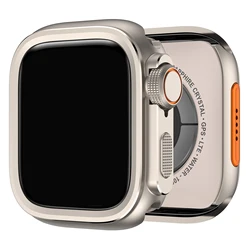 Rugged Aluminum Alloy Metal Case and Protector for Watch SE3 44mm (Titanium)