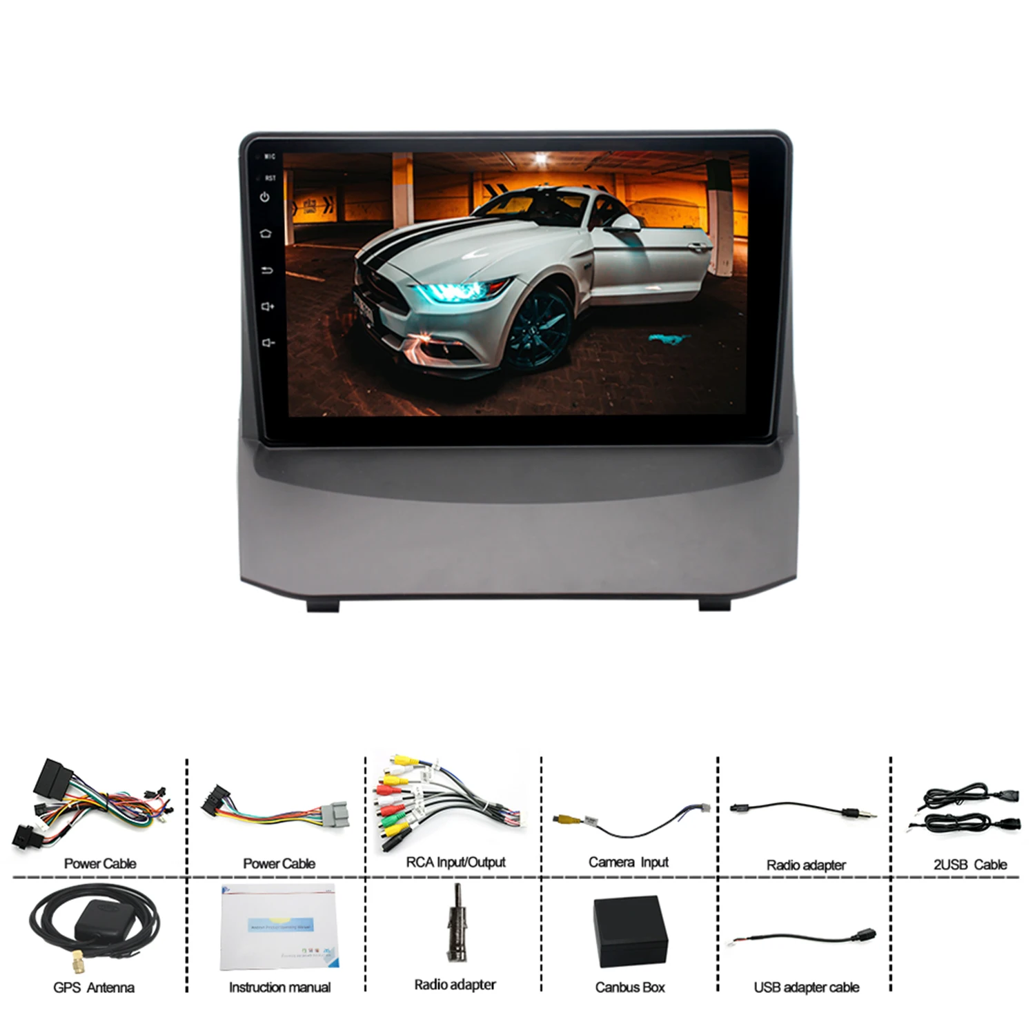 

Автомобильная стереомагнитола для 2009-2014 Ford Fiesta Android 12, автомобильные мультимедийные проигрыватели, электронные автозапчасти, 1 комплект