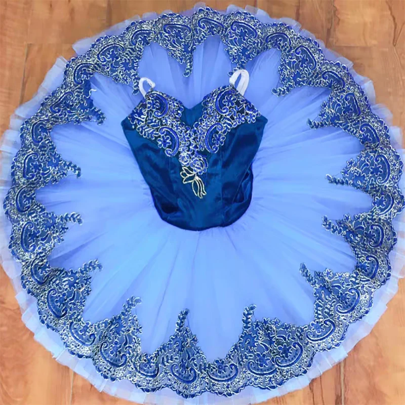 Professional Ballet Tutu Child Kids Girls Adults Pancake Tutu Giselle Paquita Ballet Costume Women Ballerina Party Dress Girls Tutu Skirt