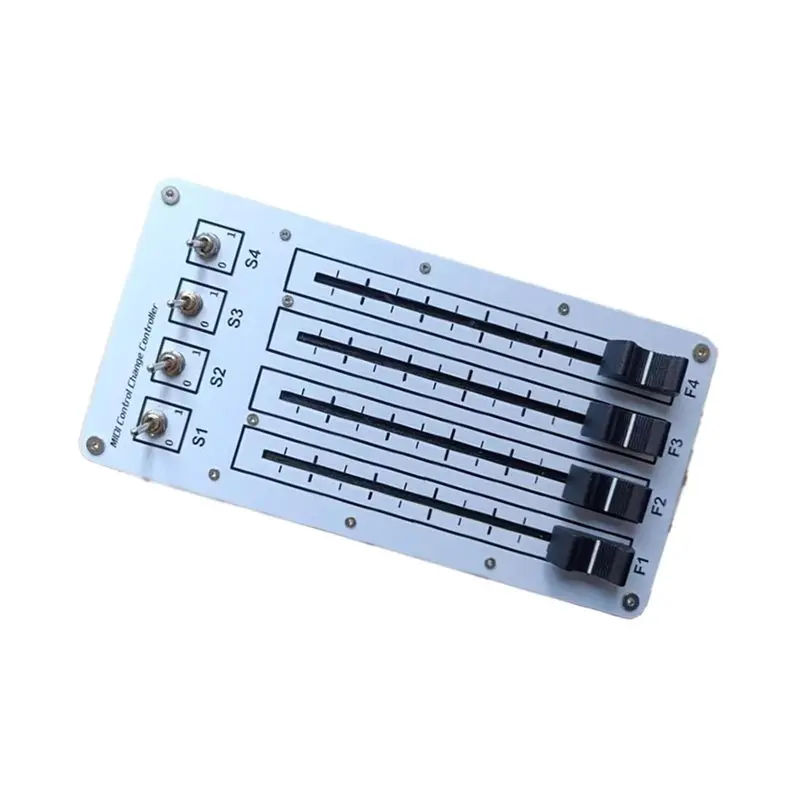 B03B-컴퓨터 음악 호스트 소프트웨어 호환 USB MIDI 컨트롤러(4개의 페이더 및 4개의 스위치 포함)