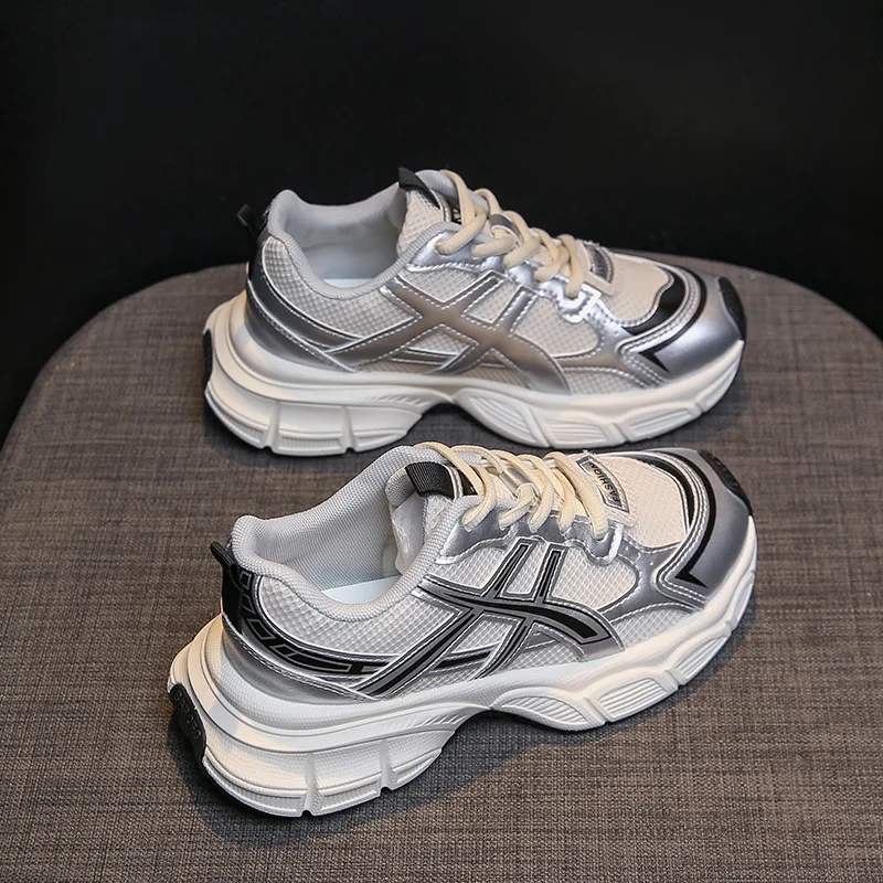 Women fashion leisure sports shoes women soft vulcanized shoes sneakers shoes sneakers Feminino tennis shoes net