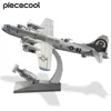 Piececool 3D Puzzles B-29 Super Fortress Metal Assembly Model Kits Creative Toys Jigsaw DIY for Adult Gifts 150Pcs 1