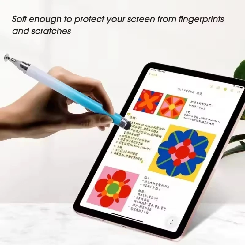 Stylus Pen Universal For Android IOS Drawing Capacitive Screen Touch For Xiaomi Samsung 2 in 1