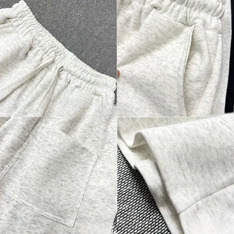 شورت نسائي قطني لعام 2025 ، شورت صيفي غير رسمي بجيوب سادة شورت عالي الخصر فضفاض للفتيات شورت نسائي ناعم ورائع 6