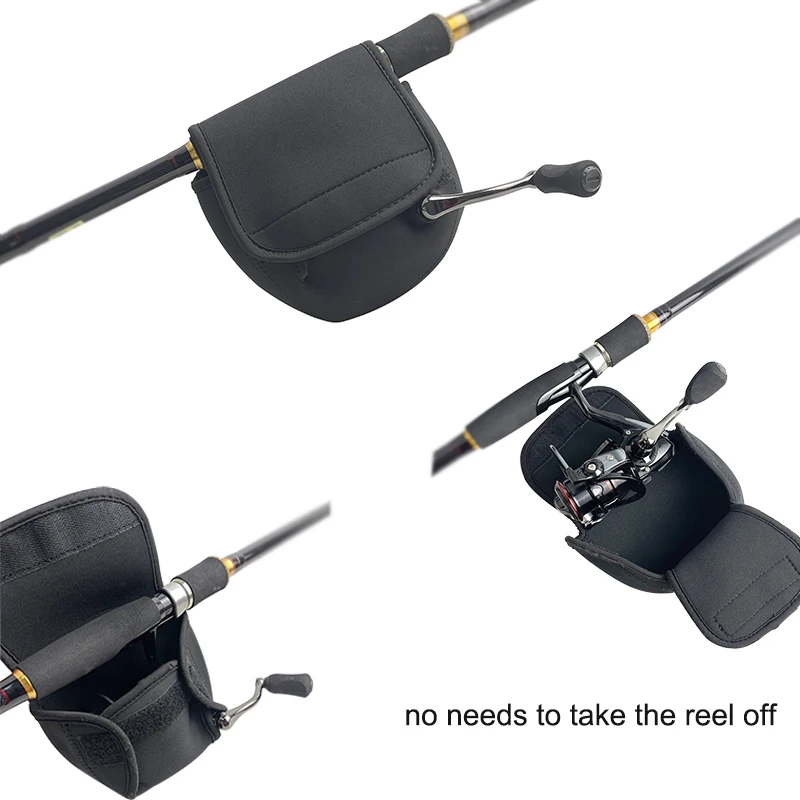 S/M/L Spinning Fishing Reel Cover Neoprene Wheel Protective Case Waterproof Reel Bag Storage fishing reel bag fishing reel cover fishing storage case