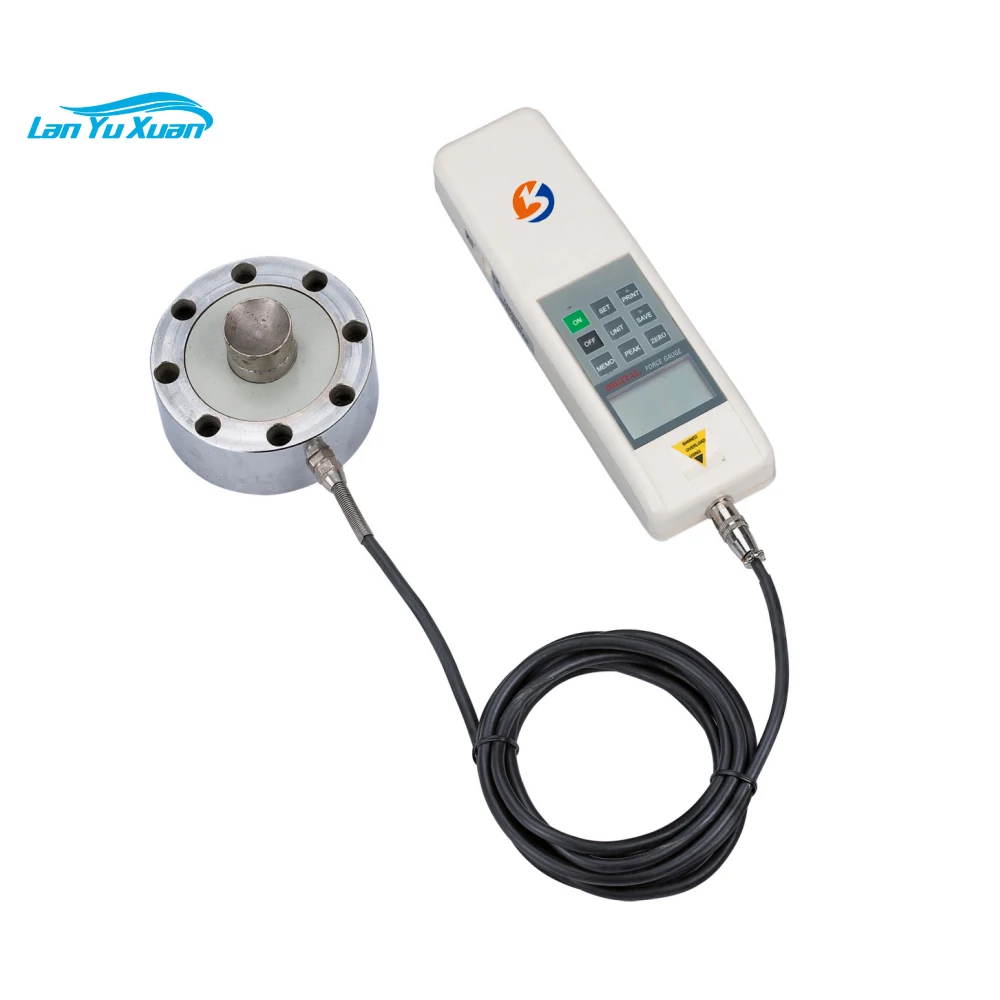 

HF-500K With Spoke Type High Precision Sensor Digital Clamping Force Gauge Push Pull Tension Foce