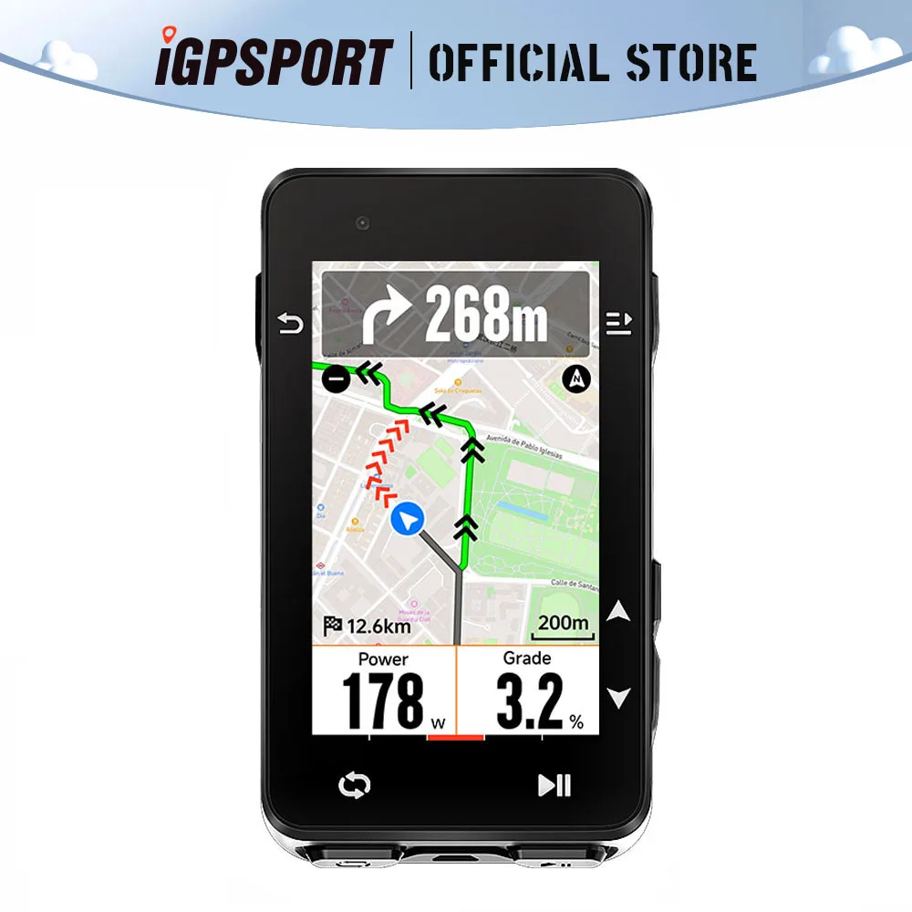 Igpsport Igs630S Bike Computer Gps Ciclismo Tachimetro Wireless Smart Climb Pro Planning Contachilometri Per Bicicletta Indoor Bike Training