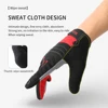 Wind Breaking Cycling Full Finger Gloves Touch Screen Anti-slip Bicycle Lycra Fabric Mittens Bicicleta Road Bike Long Glove 5