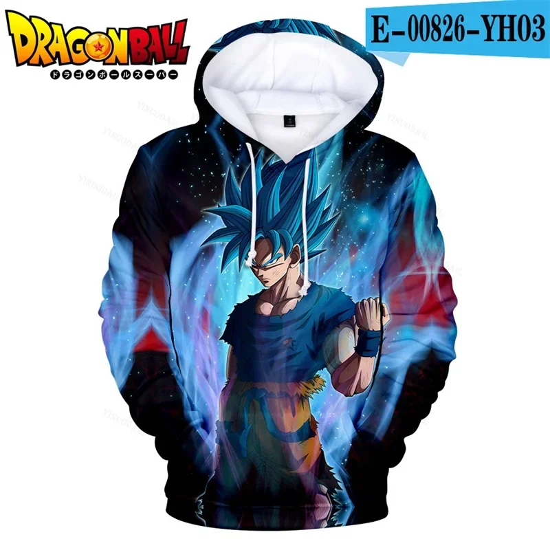 Vegeta Son Goku Dragon Ball Jacket Super Saiyan Sweatshirts Hoodies Fleece Oversized Hooded Thin Men Zamasu Outerwear Coat