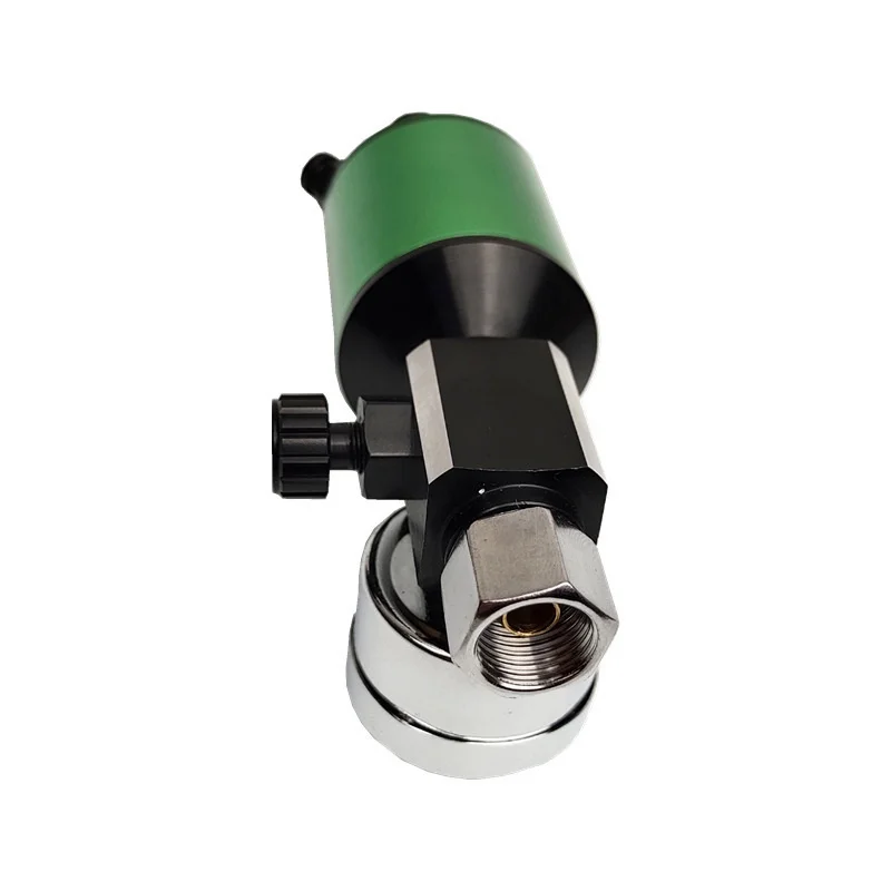 Air Regulator With Air Filter Spray Gun Air Regulator Gauge Air Spray In-Line Water Trap Filter Tools Paint Spray Gun Regulator 4