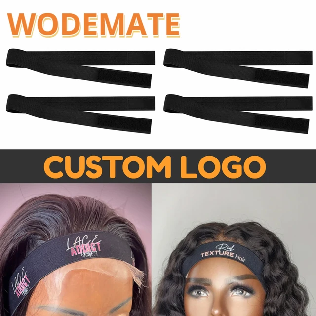 Wig Band For Edges Melt Band For Lace Wigs Adjustable Sticker Band Elastic  Band