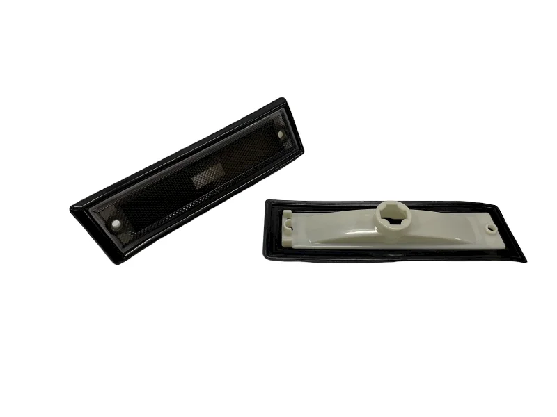 

Черные линзы с хромированной отделкой, Передние боковые габаритные огни для Chevrolet GMC CK Pick Up Blazer Jimmy 1981-1991