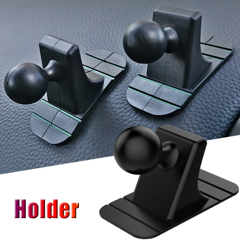 Portable Car Phone Holder 17mm Ball Head Base Auto Air Vent Stand