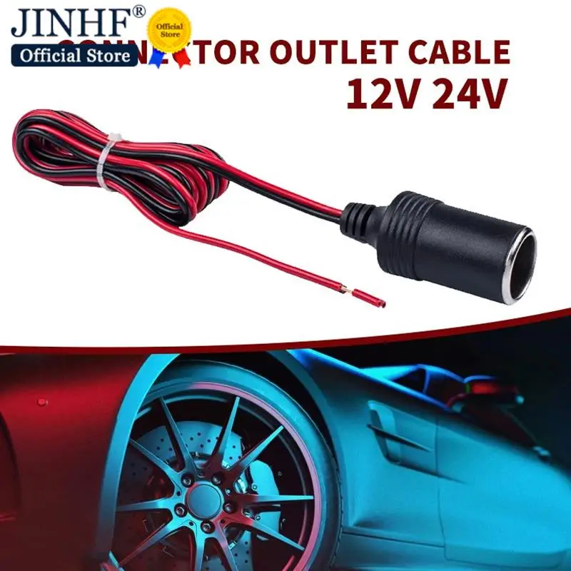 1pcs 12V 24V   30cm ̺ ̾ ڵ   ġ  15A  ÷  ڵ Ŀ ܼƮ 