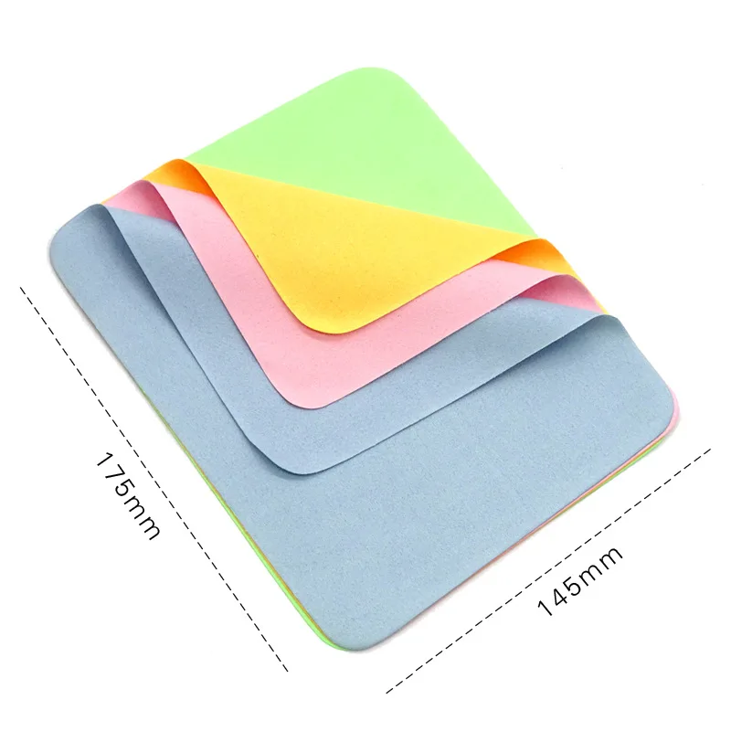 5pcs Microfiber Lens Cloth For Lens Phone Screen Cleaning Eyewear Accessories