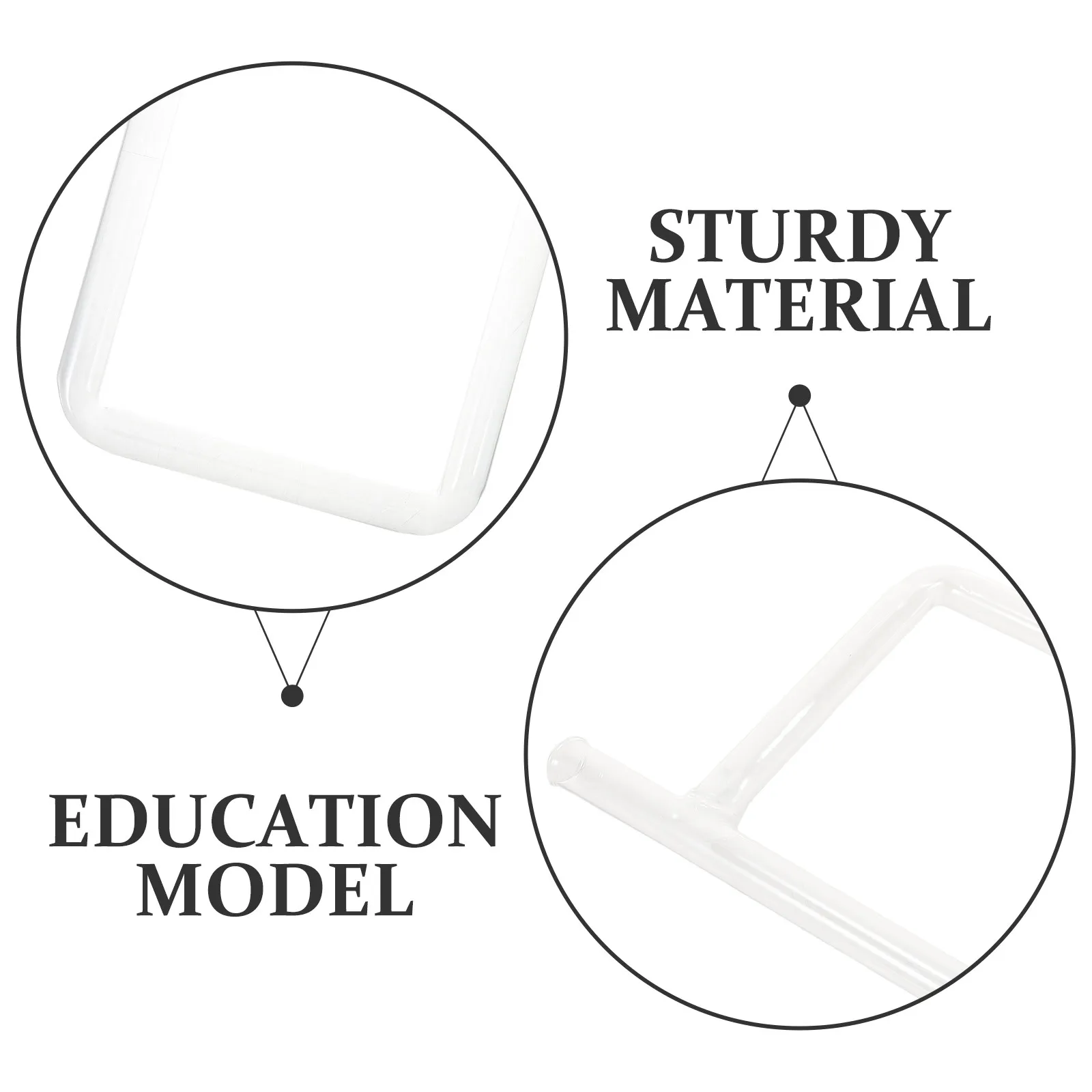 투명 유리 액체 전달 실험 장치 교실 시연용 과학 교육 도구 실험실 물리학 열 교육용
