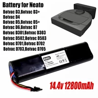 Original 14.4V 12800mAh Li ion Replacement Battery For Neato Botvac D3 D4 D5 D6 D7 945-0225/205-0011 Sweeping Robot 1