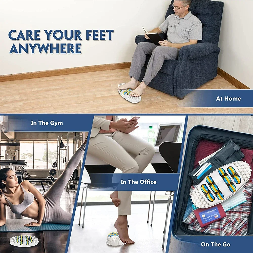 Non-electric Massager Health Acupoint Massager Foot Foot Center Finger Press The Acupoint Meridians To Relieve