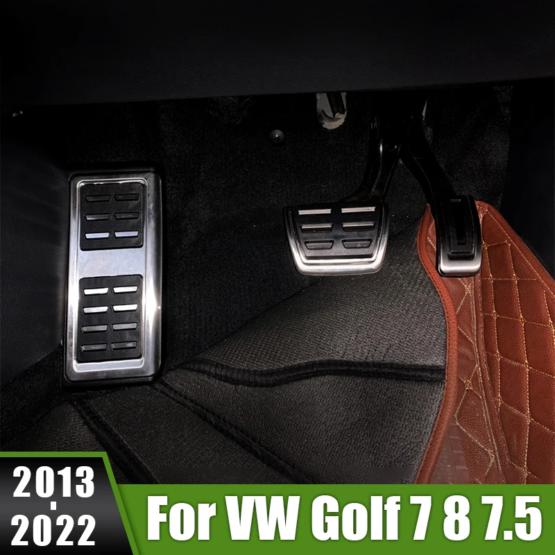 

For Volkswagen VW Golf 7 8 MK7 MK8 Golf 7.5 MK7.5 2013-2017 2018 2019 2020 2021 2022 Car Fuel Accelerator Brake Pedals Cover