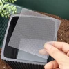 20Pcs Bonsai Tool Pot Mesh Sheet Hole Flowerpot Bottom Net Pest Control Prevent Soil Loss Breathable Gasket White 2