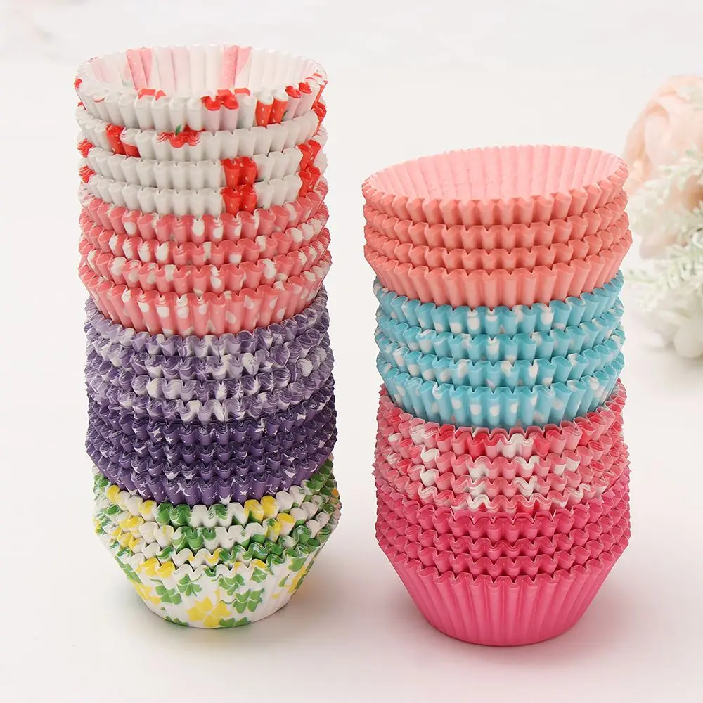 100PCS Paper Cupcake Liners Set 2