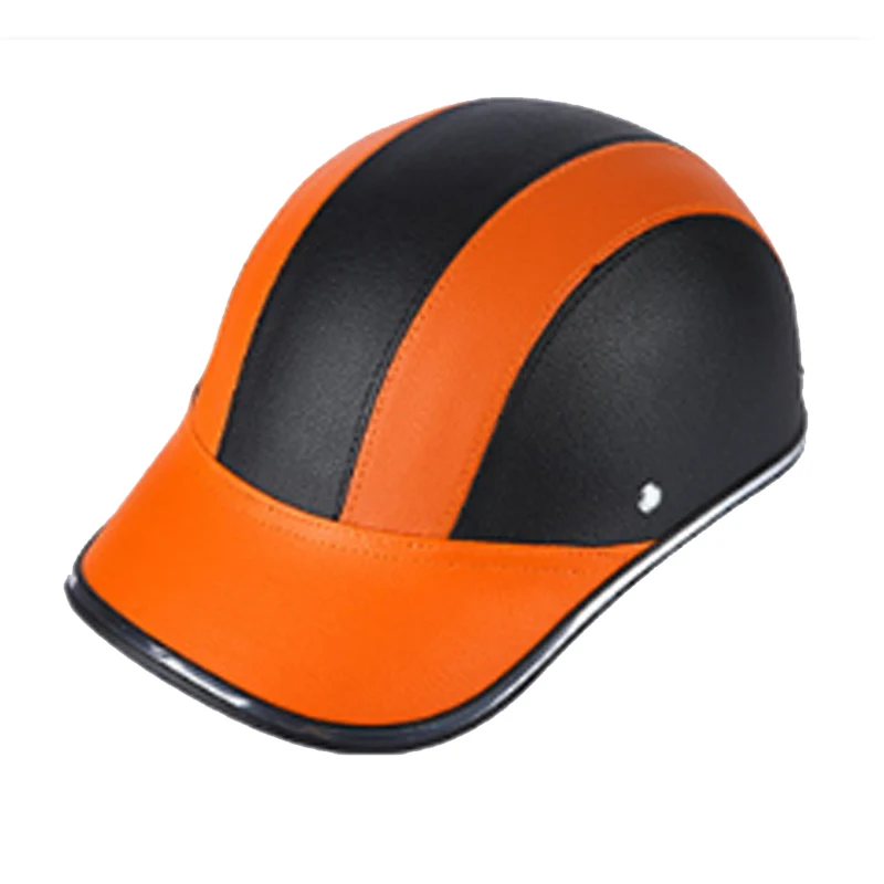 

UV Motorcycle Helmet For Women Bike Men's Open Face Half-helmet Adults Equipment Bicycle Scooter Baseball Cap Style Safety Hat