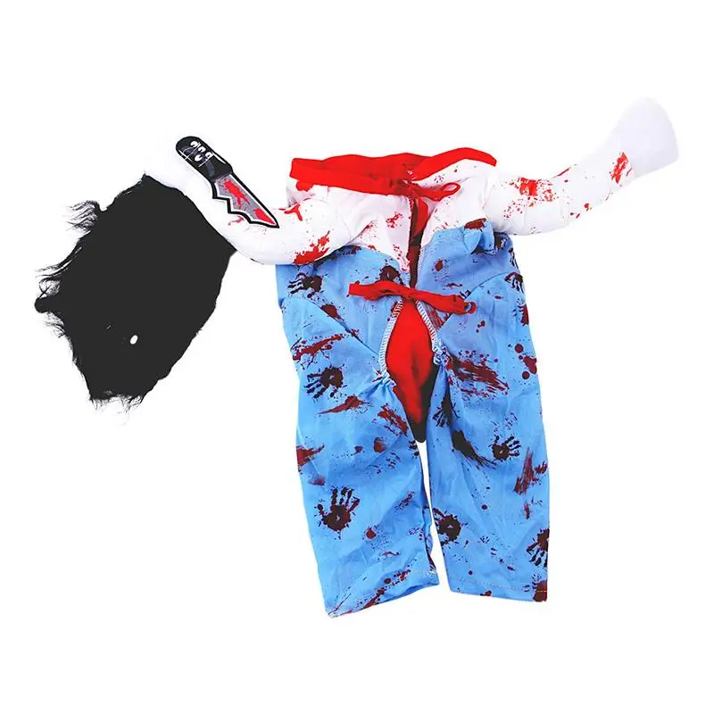 

Halloween Bloody Pet Costume Pet Costumes Dress-up Cosplay Props Dress-Up Bloody Pet Costumes For Halloween Party Supplies Dog