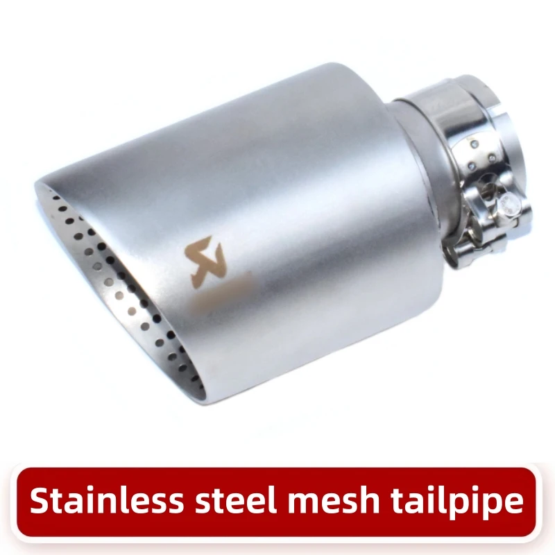 Stainless Steel Car Exhaust Pipe Muffler Tip For Volkswagen GTI MK7 Golf7 Exhaust Muffler Tip Exhaust Pipe Muffler Exhaust Trim Pipe