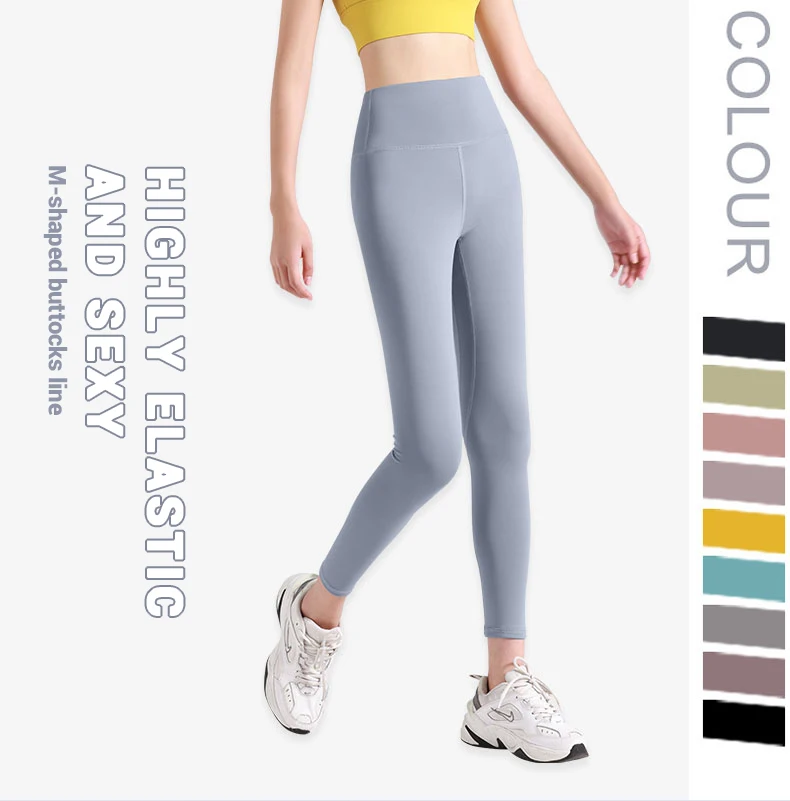 Yoga Pants High Waisted Gym Leggings Sport Women Fitness Seamless Female Tummy Control Running Training Tights