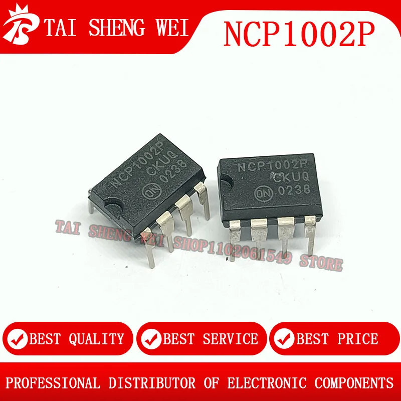 

10pcs NCP1002P DIP NCP1002 DIP-8 1002 DIP8 New Original
