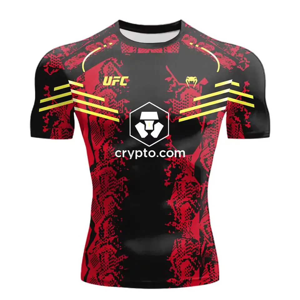 2025 Hot Selling UFC Boxing Match Pursuer T-shirt. 4