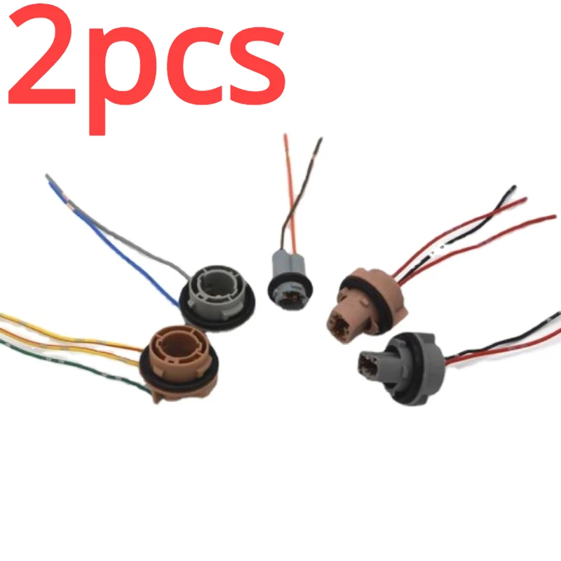 

2pcs For Car T10 Wide Lamp Holder, Reverse Lamp Holder, Socket T10T15 Base, LED Lamp Holder, Plug, License Plate Lamp Holder