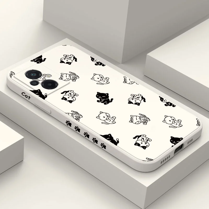 Adorable Kitty Silicone Phone Case Cover