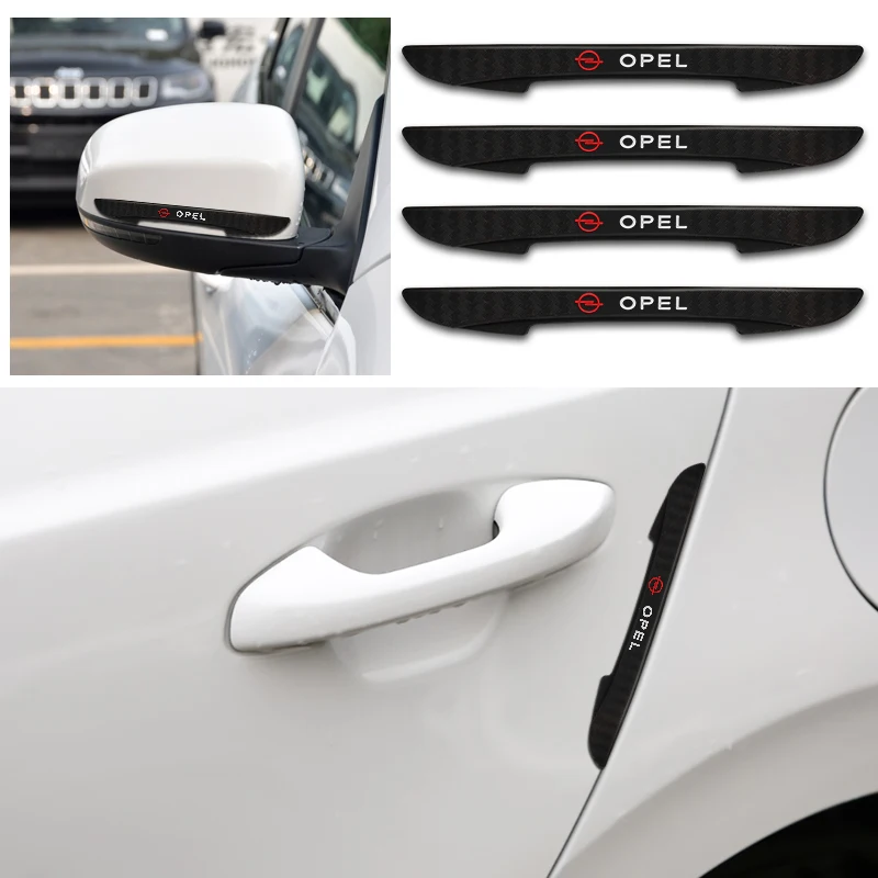 Entry strips door guard for Opel Corsa 2007-2023 exclusive LED stainless  steel c