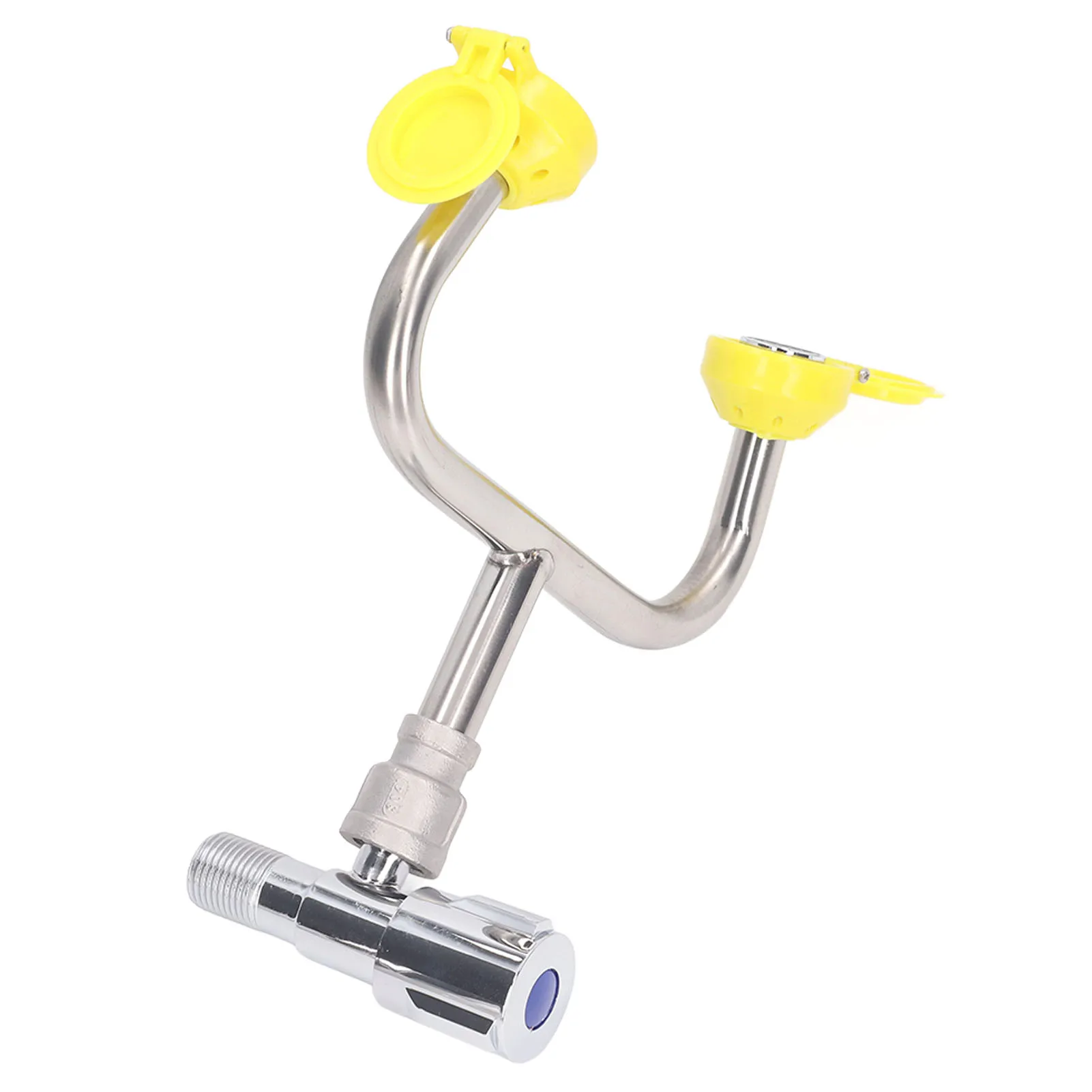 Emergency Eye Wash Station Reliable Continuous Water Eye Wash Station Easy Installation 304 Stainless Steel for Factories