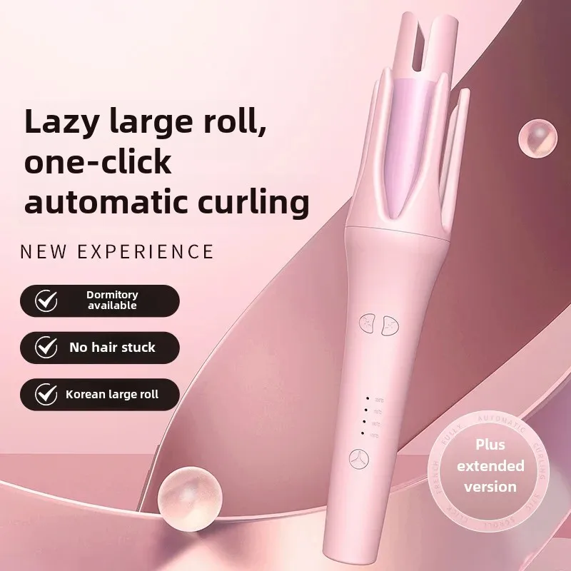 Automatic Curling Iron Electric Rotating Hair Damage-Free Big Wave Curling Electric Negative Ion Hair Iron For Home Use